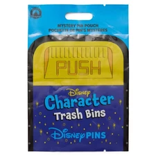 Disney Parks 2025 Character Trash Bins Cans Mystery Pins Sealed Bag