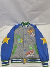Disney Toy Story 4 Varsity Jacket Boys Size 5/6 Woody Buzz Forky "The Toys...