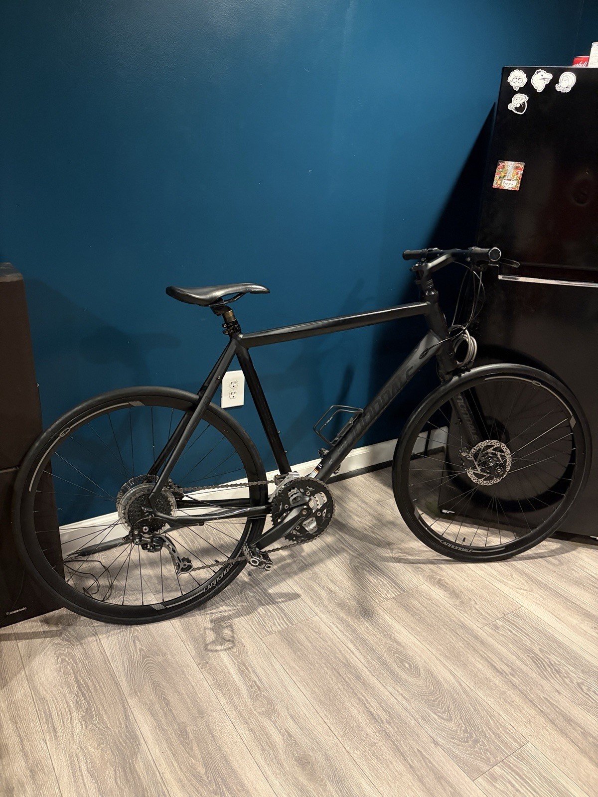 Cannondale Bad Boy 1 Hybrid Road Bike Size XL Aluminum Frame 27 Speed Disc Brake