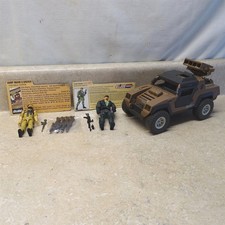 Vintage GI Joe Vamp Mark II U.S. Attack Jeep-Truck Figures  Clutch  Gung Ho 1984