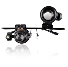 20x Magnifying Magnifier Glasses Magnifaction Jeweler Loupe Repair w/ LED Light