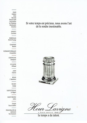 Werbung Advertising 107 1990 Hour Lavigne Pendeluhr