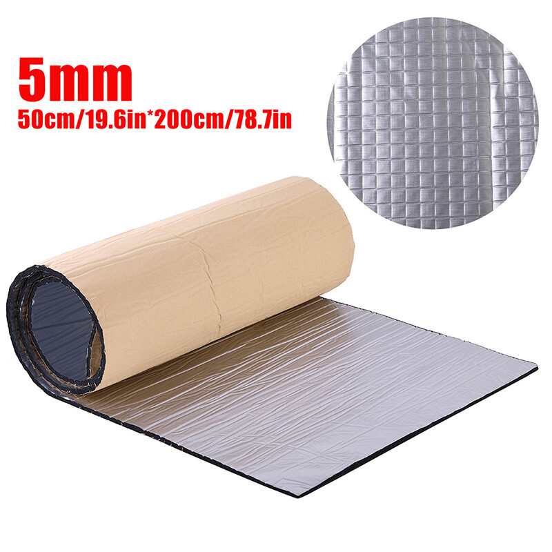 50X200cmX5mm Car Insulation Mat Insulation Insulation Bonnet Soundproof Foam
