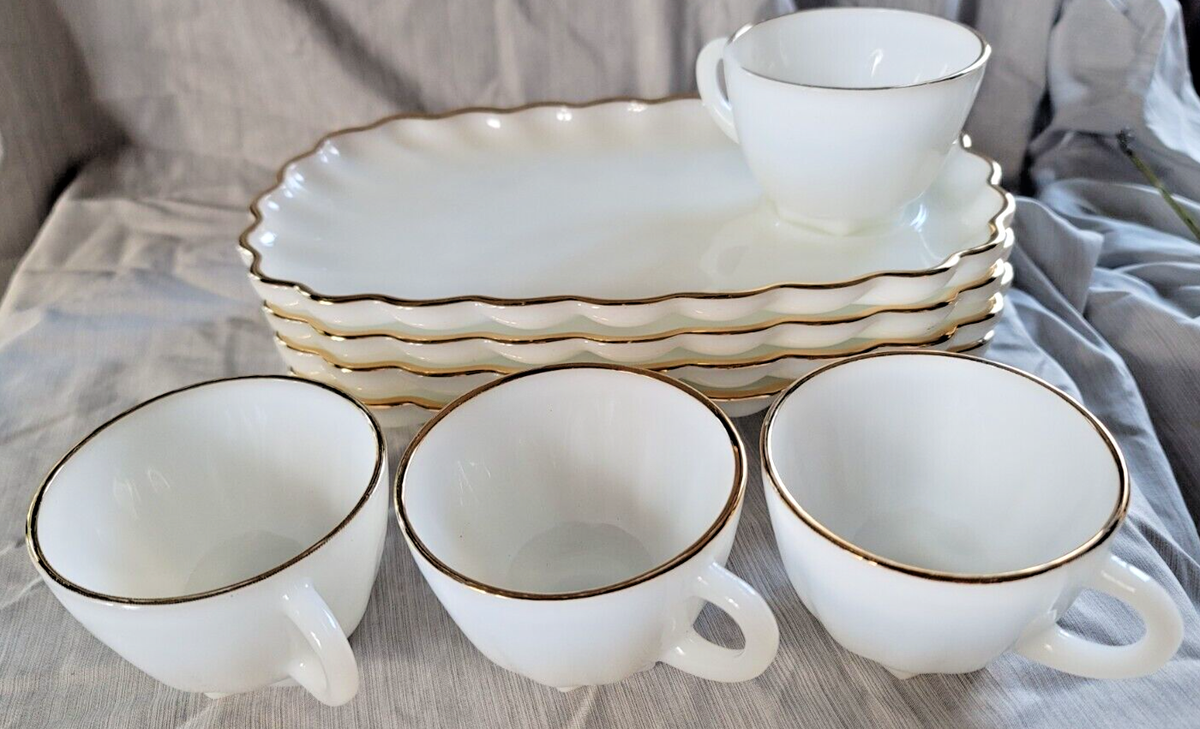 ヴィンテージ Fire king ANCHOR HOCKINGセット Fire-King - Anchor