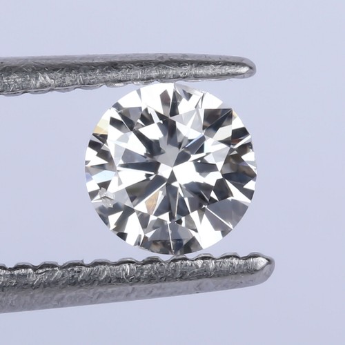 0.22 Ct. Natural Diamond Round Cut White F Color, VVS2 Clarity EGL Certified - 第 6/6 張圖片