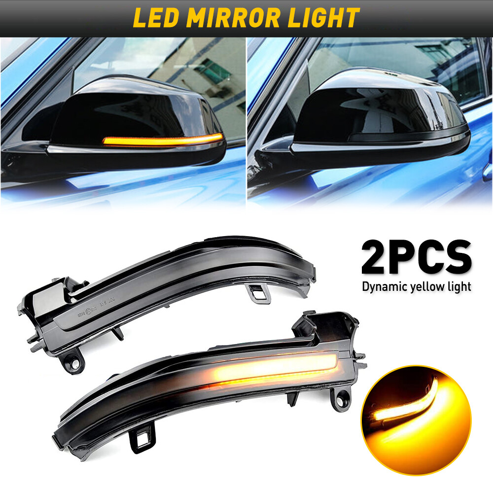 New 2x LED Car Side Mirror Lights For 2011-2018 BMW 3 Series F30 F31 F34 F35 F80