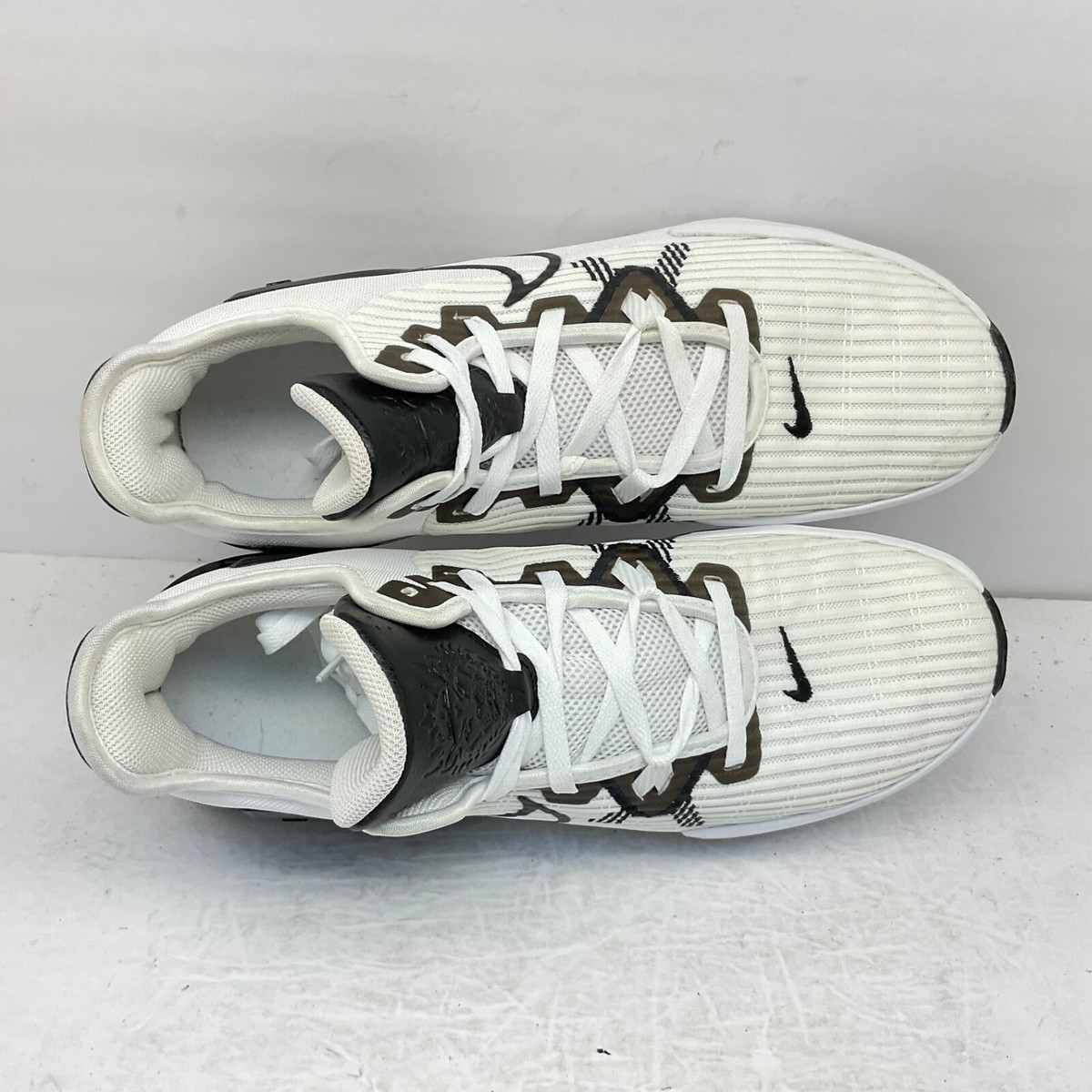 Nike Men\'s LeBron Witness VI Basketball Sneakers DO9843-100 White/Black Size 14M Nike LeBron Witness 6 TB  main image 3