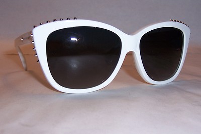 NEW ALEXANDER MCQUEEN SUNGLASSES AMQ 4263/F/S WHITE/GRAY C29 