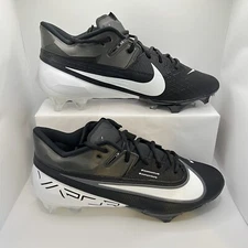 Nike Vapor Edge Elite 360 2 Football Cleats Black DA5457-001 Men Size 12 NEW