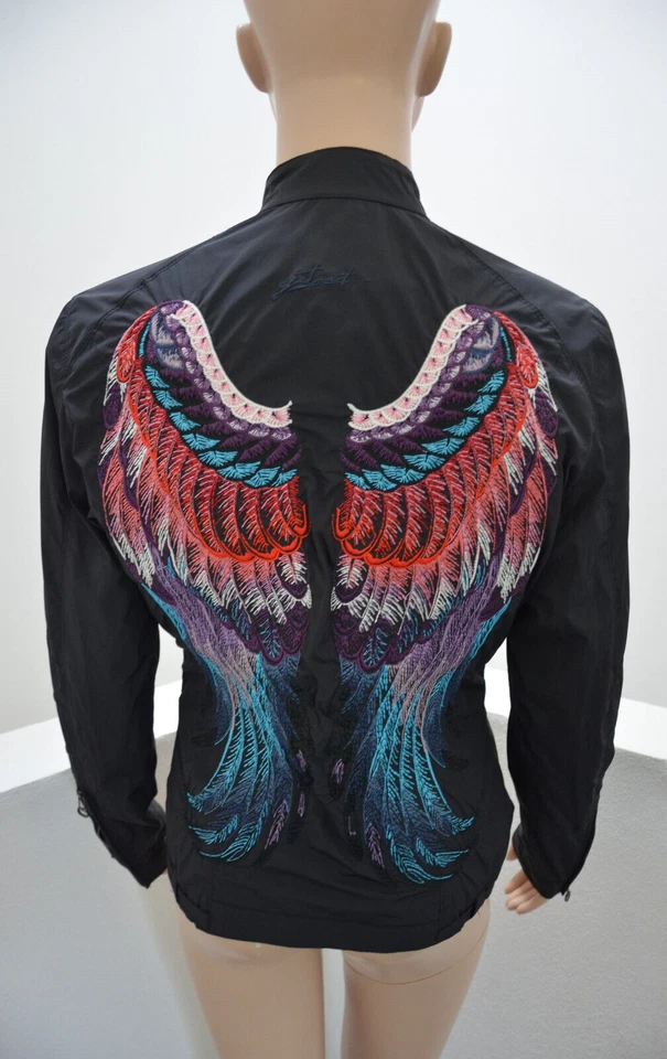 Jet Set JSX · Jacke · Size 0 34 36 St. Moritz Italien · Stickerei Engel Flügel - Bild 3 von 4