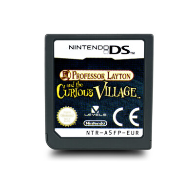 DS Spiel PROFESSOR LAYTON - DAS GEHEIMNISVOLLE DORF / CURIOUS VILLAGE #B