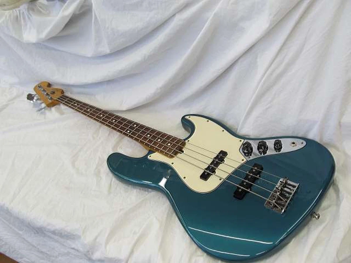 Fender USA Jazz Bass Lake Placid Blue Used Electric Bass Guitar eBay