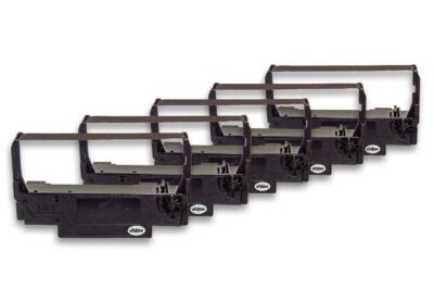 5x Farbband Nylon schwarz für Samsung SRP 270,280 / Schultes FD-2,FD-5