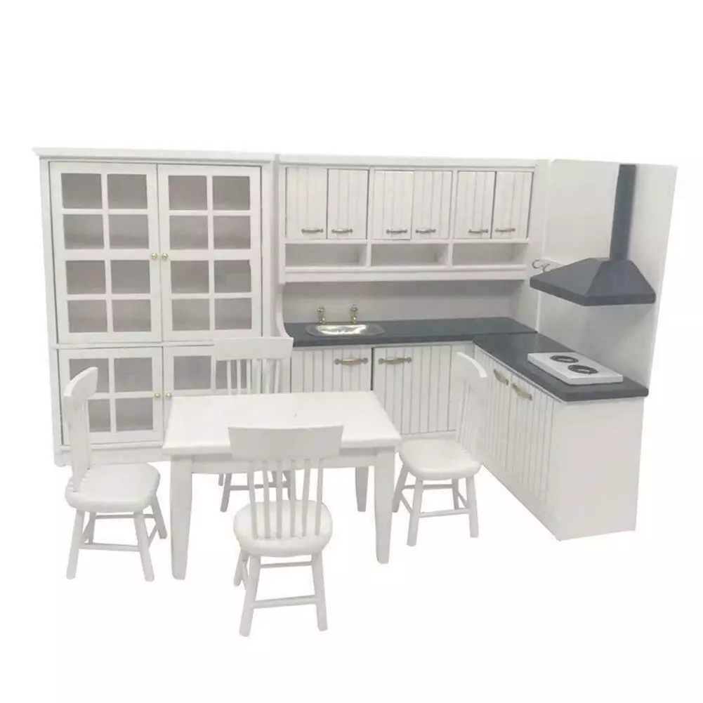 Luxury Modern Dollhouse Kitchen Complete Set – iLAND