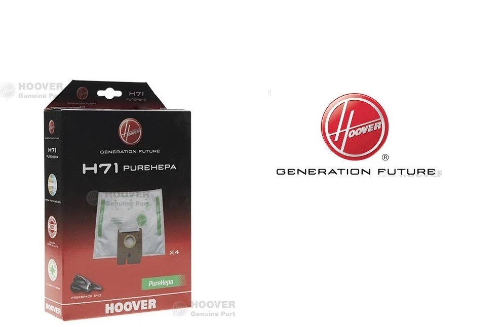 10 Sacchetti Per Aspirapolvere Hoover TF 2005 Flash