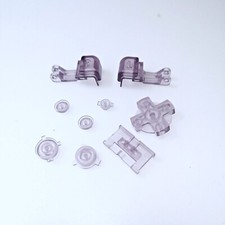 Clear Atomic Purple Buttons For Nintendo Game Boy Advance SP GBA SP