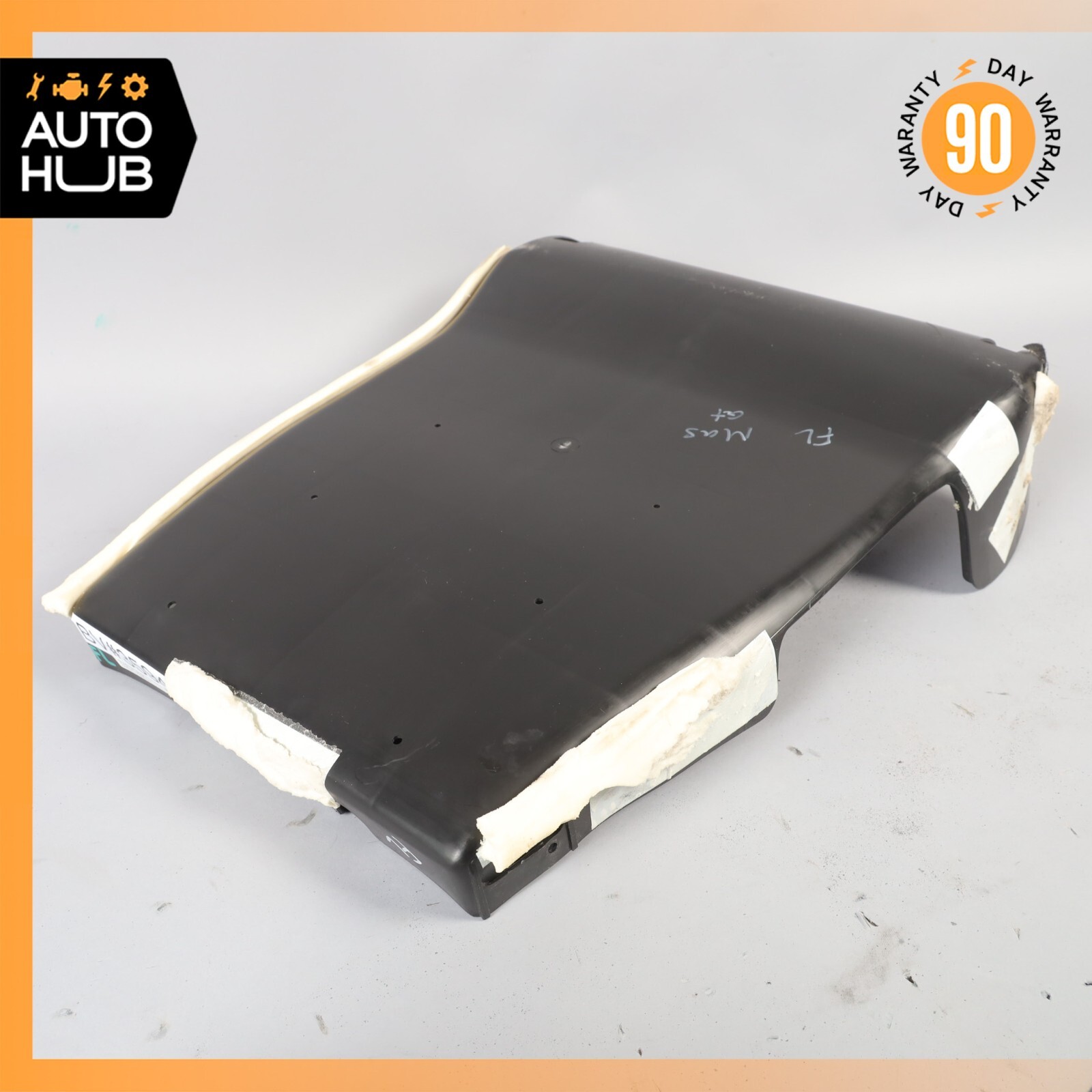 08-12 Maserati GranTurismo S M145 Left Side Seat Backrest Cover Panel Trim OEM