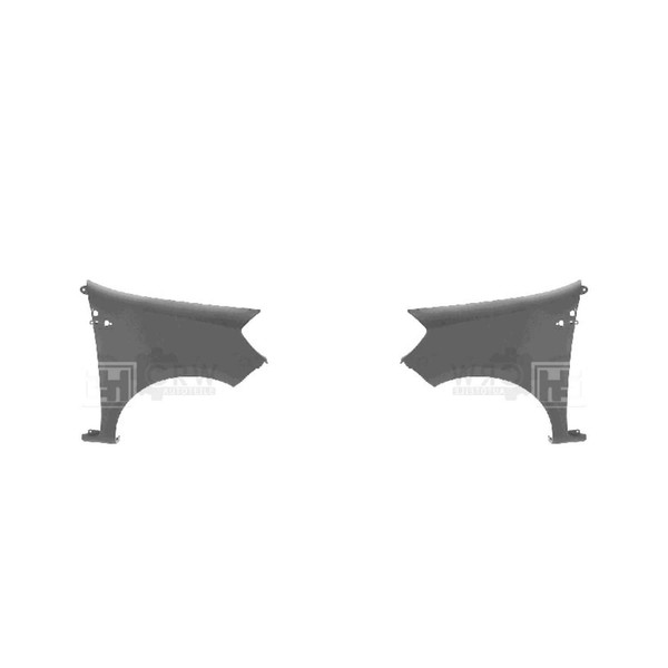 KotflüGel Set Vorne Links Rechts FüR Renault Clio Bj. 09/05->>-image