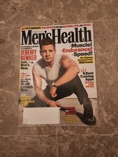 MENS HEALTH MAGAZINE FEATURING JEREMY RENNER DECEMBER  2021