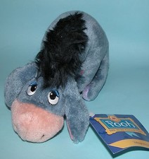 Gund/Disney Winnie the Pooh friend Eeyore, 12 x 5 in 100 Acre Collection, New