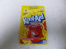 12x Packets Kool-Aid Lemonade Caffeine Free Soft Drink Mix - .23oz Each