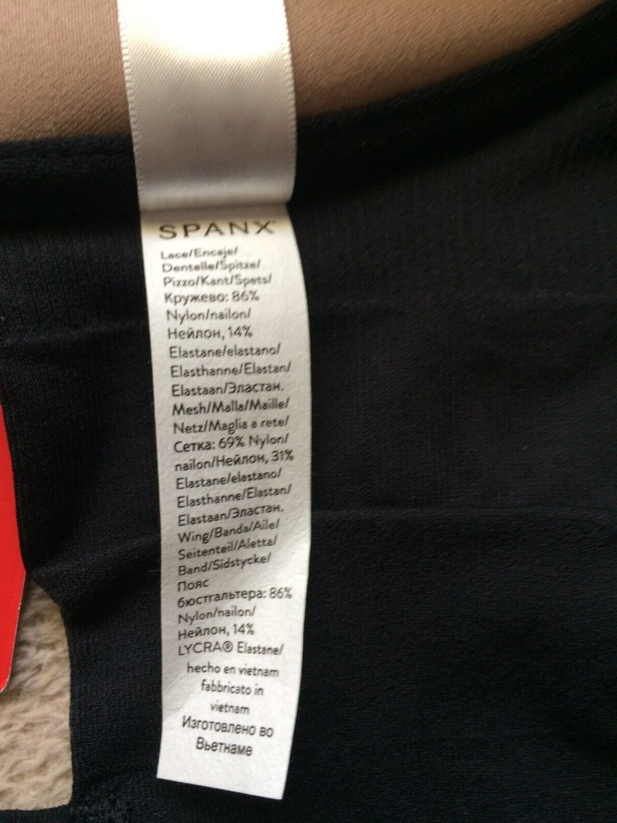 NUOVO! SPANX Bra-llelujah! Reggiseno Illusion In Pizzo Con - Foto 9