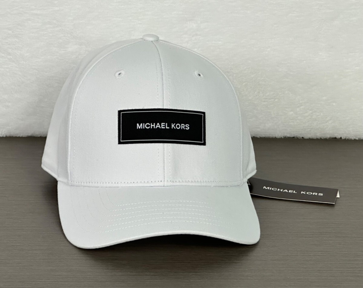 MICHAEL KORS ベースボールキャップ ユニセックス レザー ベースボール キャップ | 帽子・ベルト