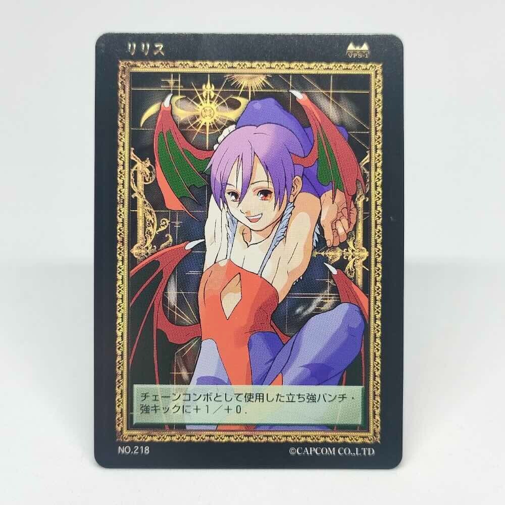 218 Lilith Succubus Vampire Action Trading Card Game CAPCOM JAPAN