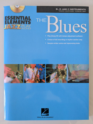 Essential Elements Jazz Playalong: The Blues [C/Eb/Bb-Noten-Buch]