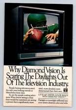 1983 Diamond Vision Television Industry Print Ad