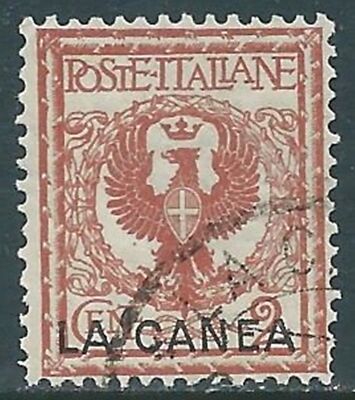 1905 LEVANTE LA CHANEA USED EAGLE 2 CENT - RF16-7