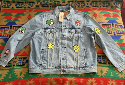 TRUCKER DENIM JACKET SZ XL NWT | eBay