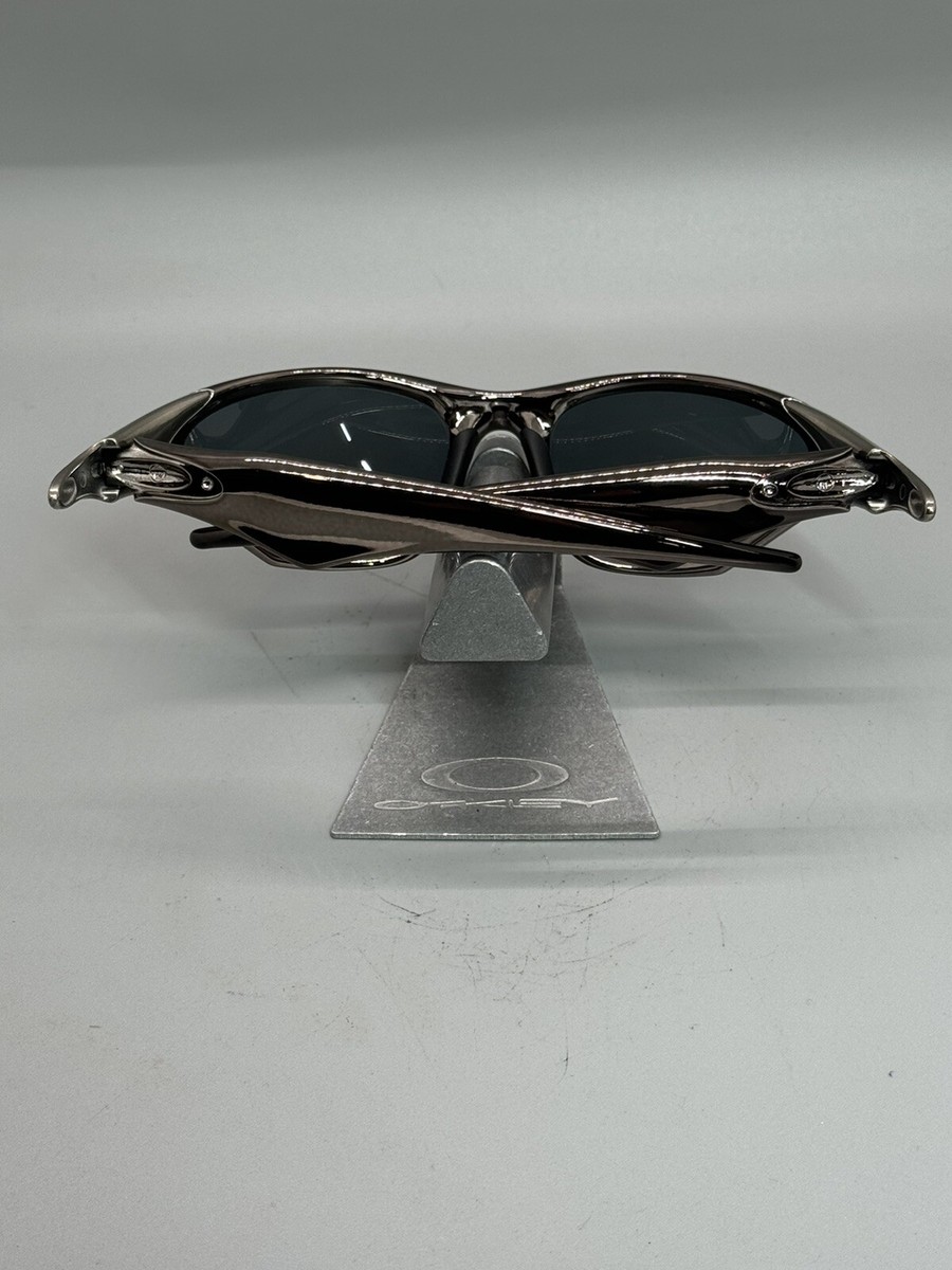 Brand New Oakley Scar Black Chrome W/ Black Iridium Lenses Brand New Oakley Scar Black Chrome W/ Black Iridium Lenses