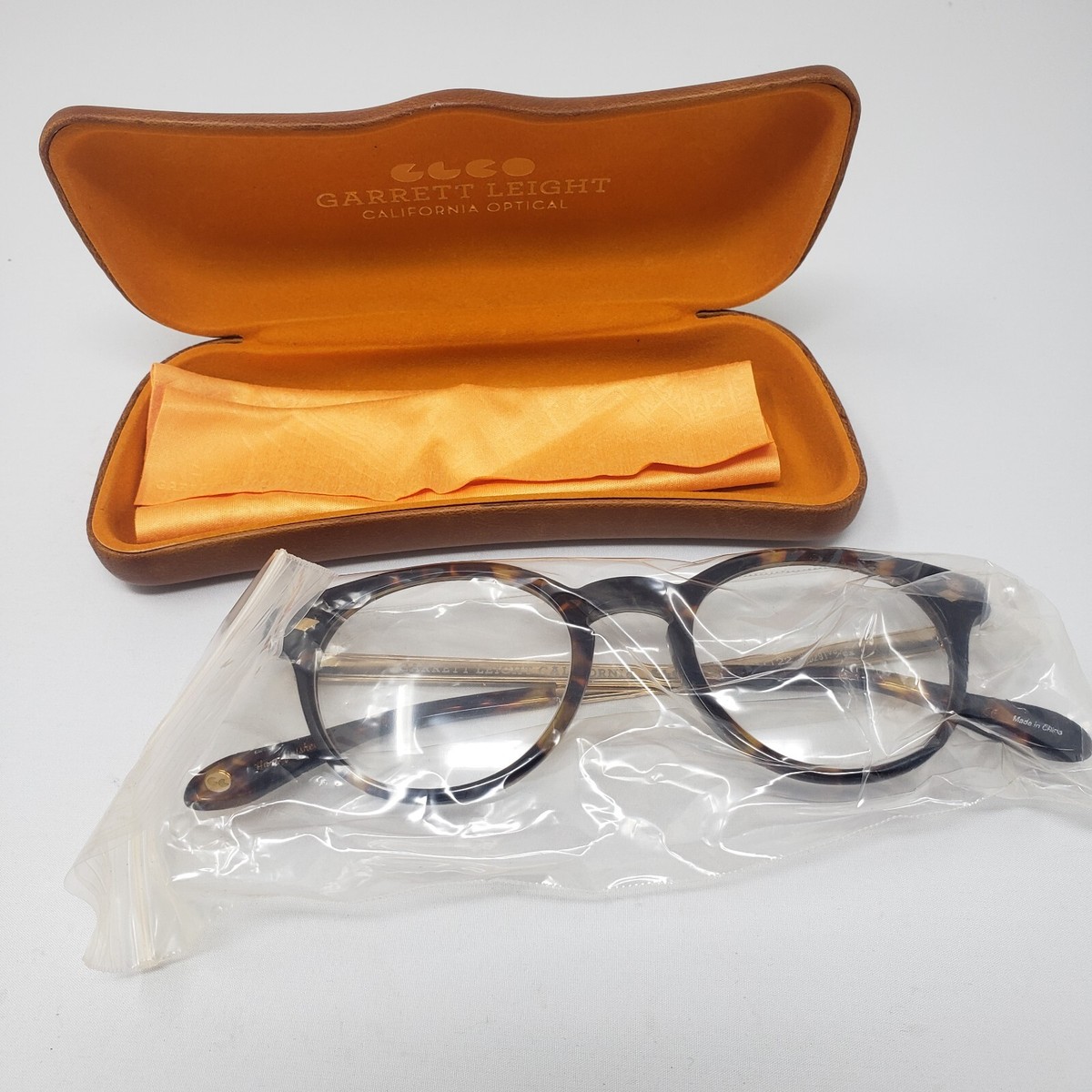 Vintage Garrett Leight California Optical Ashland St Tortoise