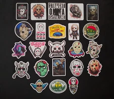 Friday The 13th Vinyl Stickers jason Voorhees Camp Crystal Lake Jason Horror