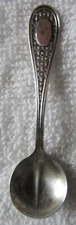Laureate variant Whiting Sterling Silver Individual Salt Spoon