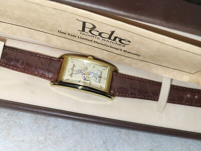 Pedre Warner Bros Bugs Bunny 1940 Quartz Watch with Case 