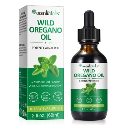 INNOVATIVE NATUROPATHICS Organic Oregano Oil Drops 70% Carvacrol Immune Function Support Gut Health 60ml