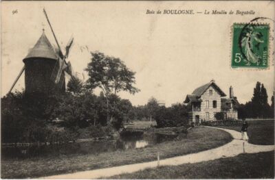 CPA PARIS 16e Bois de Boulogne Moulin de Bagatelle (998809)