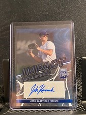 Josh Kasenvich 2023 Elite Extra Impact Impressions Auto - Blue Jays