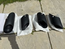 Genuine Porsche Macan (95B) Cerakoted Exhaust Tips For STANDARD Exhaust System