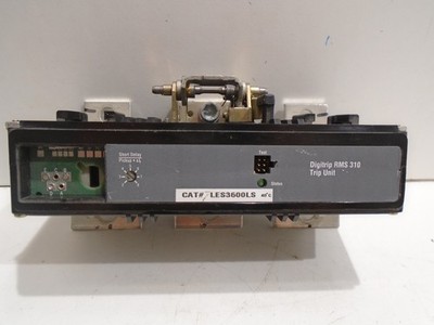 EATON / CUTLER-HAMMER LES3600LS DIGITRIP RMS 310 TRIP UNIT BREAKER 3-P 600V