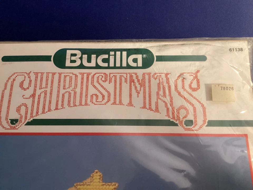Bucilla 61138 Plastic Canvas KIT Manger Scene Nativity CHRISTMAS VTG 1990 #D-47 - Image 3 of 3