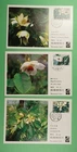 DR WHO CHINA PRC 3 FDC MAXIMUM CARD TREE/FLOWER MAGNOLIA R62570