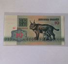 Belarus 1992 10 Rubles Banknotes Banknote Uncertified Ungraded — photo 1
