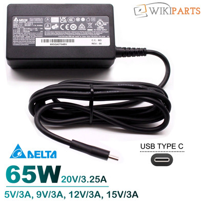 65 W Typ-C USB-C Laptop Netzteil für Dell Latitude 13 robust 7330 Extreme