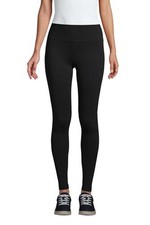Lands' End Women's Active Seamless Leggings Black PS NWOT 1083 