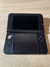 7241 Nintendo 3DS LL Red Black Good Condition TESTED