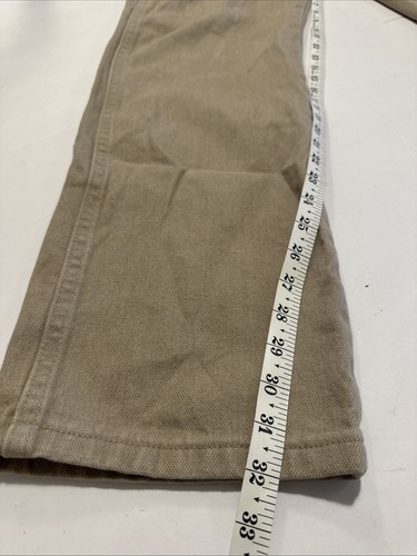 jeans wrangler taglio cowboy taglia 36X34 marrone 100% cotone/western rodeo/country boy - Foto 6 di 10