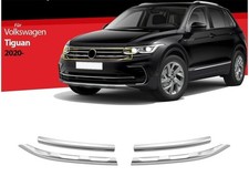 VW Tiguan / Allspace Kühlergrill Leisten Edelstahl Grillleisten 2020-2024 4tlg